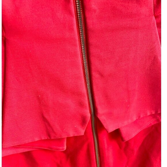 Ted Baker Red Zip-Front Dress - Picture 6 of 9